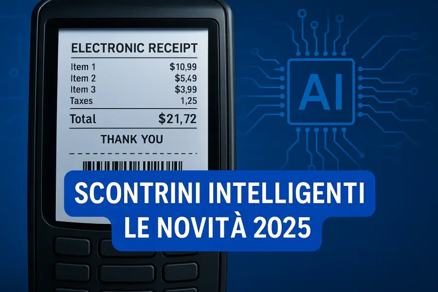 Scontrini intelligenti: l’intelligenza artificiale cambia la fiscalità in Italia
